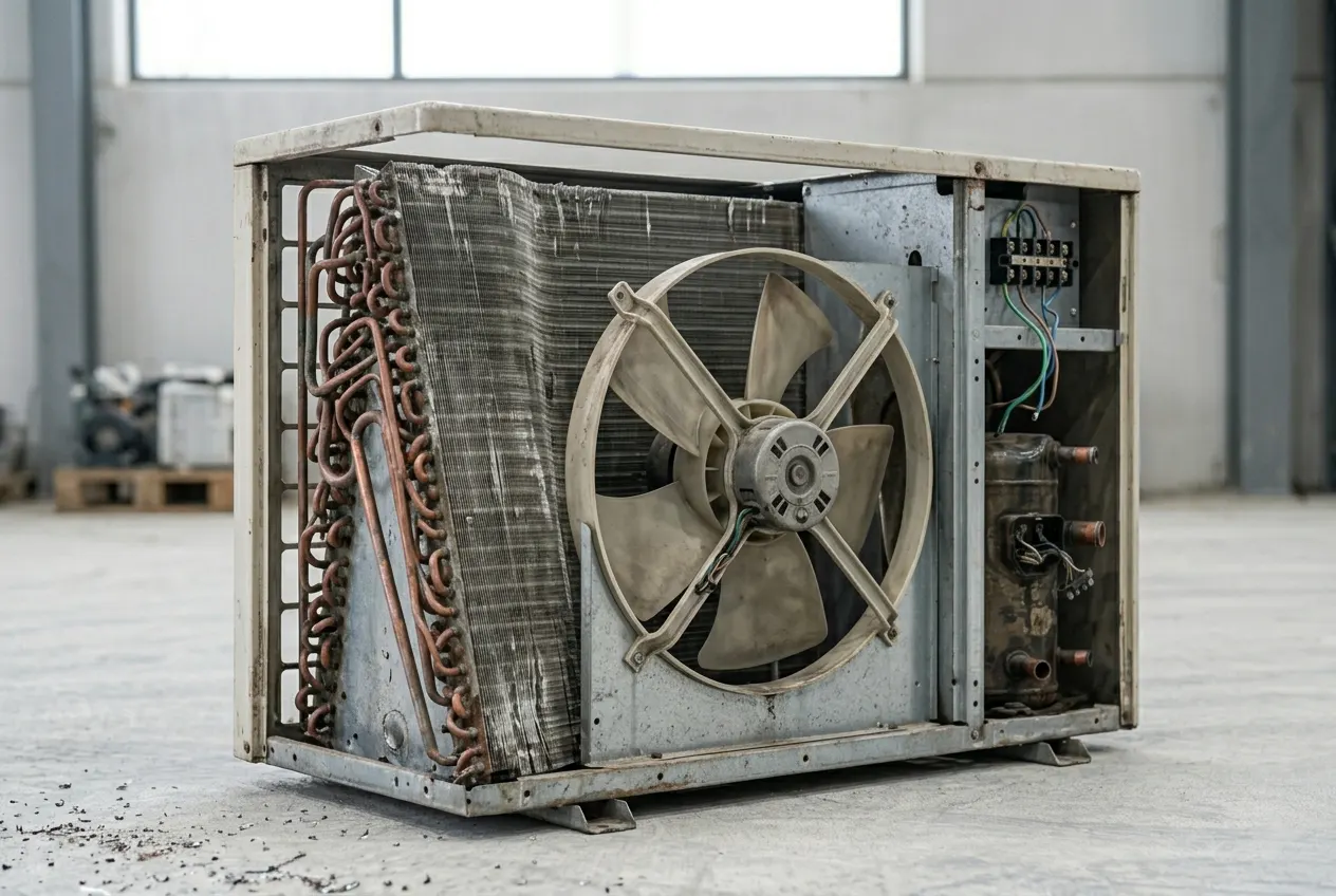 AC condenser and loose parts scrap buyers in Chennai