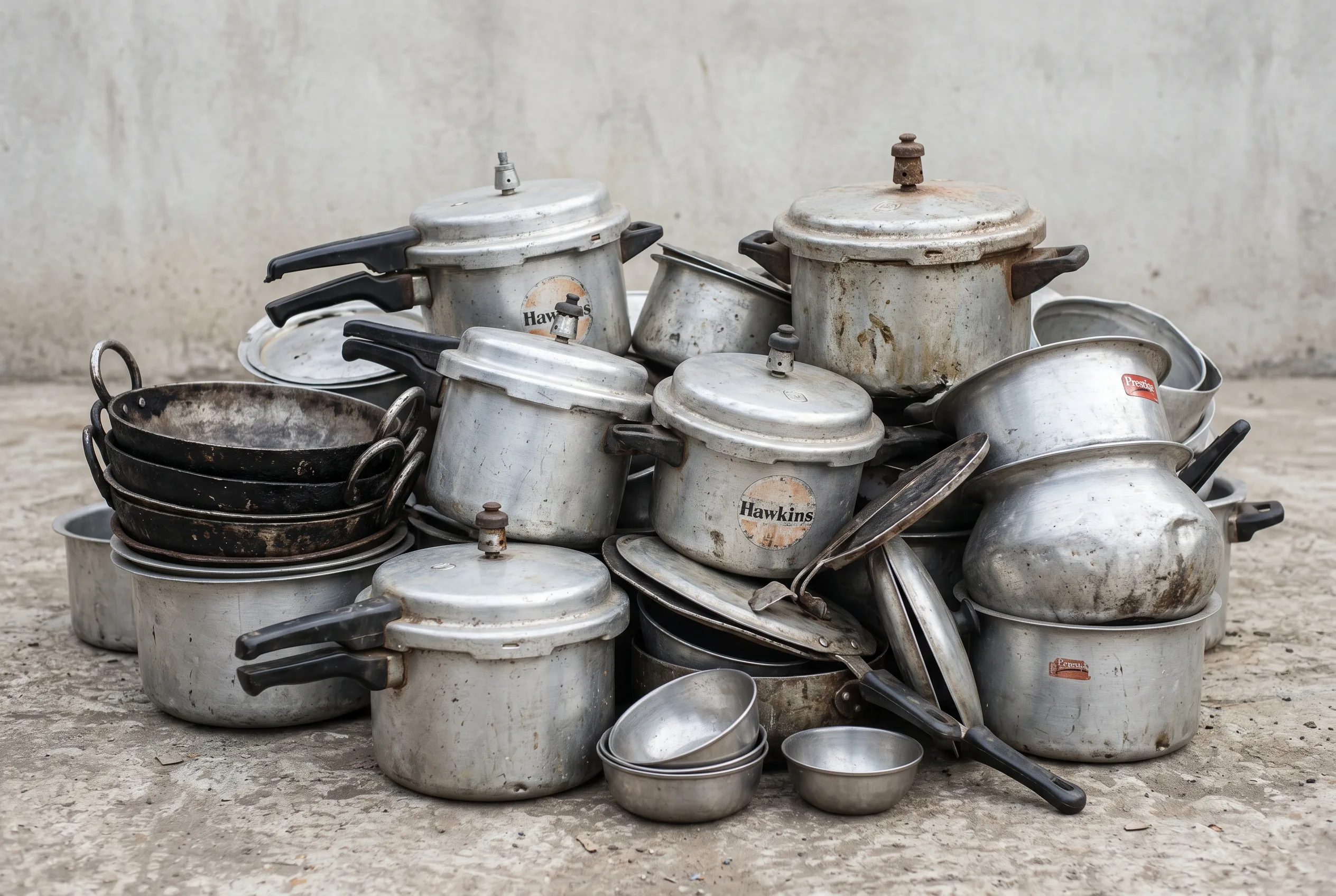Aluminium utensils and vessel scrap buyers in Chennai
