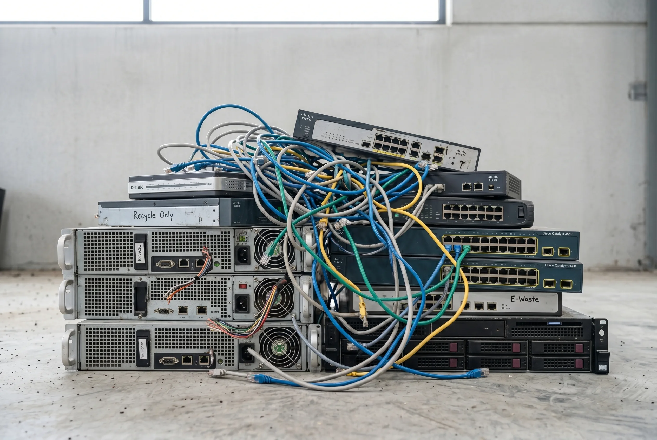 Server and networking equipment scrap buyers in Chennai