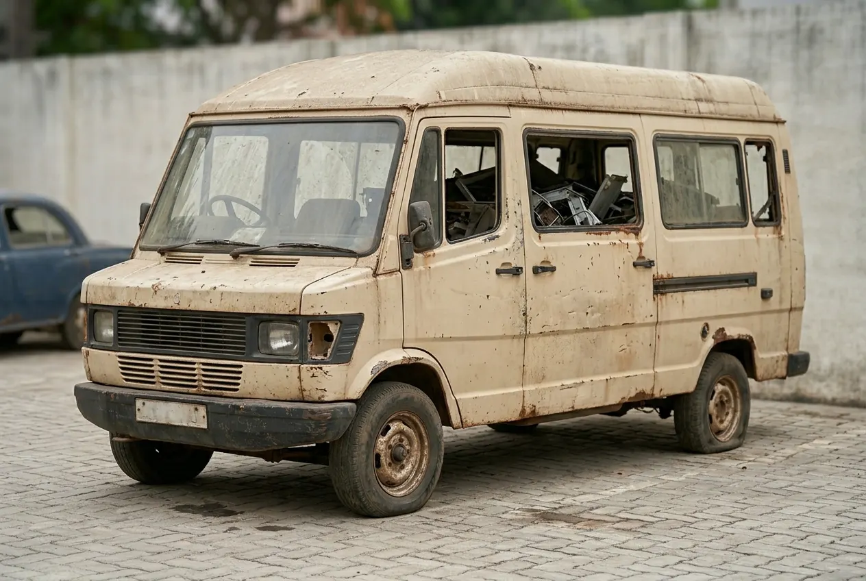 Van and commercial vehicle scrap buyers in Chennai